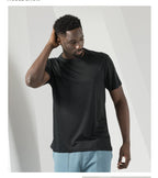 Mens Gym Workout 100% Polyester T Shirt 81116 print logo 27