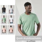 Mens Gym Workout 100% Polyester T Shirt 81116 print logo 8