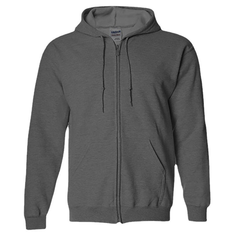 Mens Sports 50%Cotton 50%polyester Zip Hoodie 88600