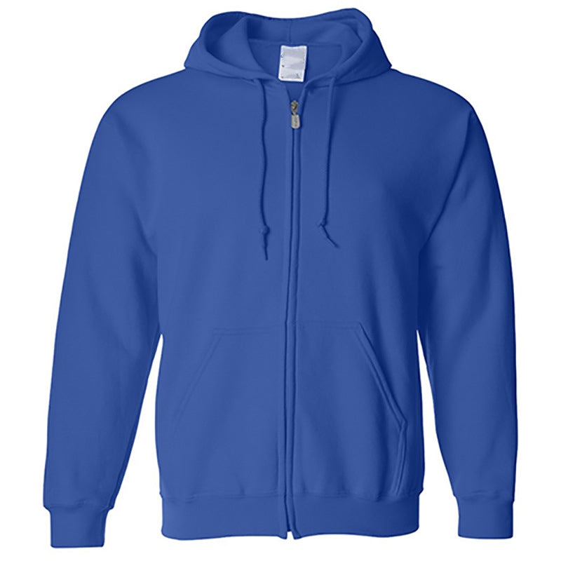 Mens Sports 50%Cotton 50%polyester Zip Hoodie 88600