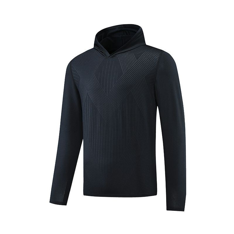Mens Running Activewear 90%Polyester   10%Spandex Hoodie 892 print logo 9