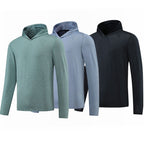 Mens Running Activewear 90%Polyester   10%Spandex Hoodie 892 print logo 2