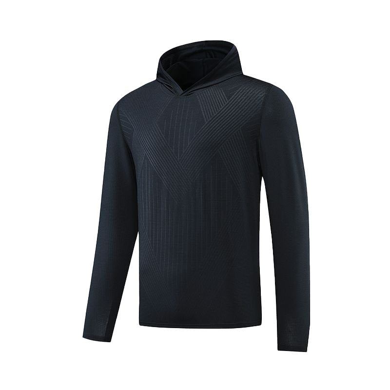 Mens Running Activewear 90%Polyester   10%Spandex Hoodie 892 print logo 3