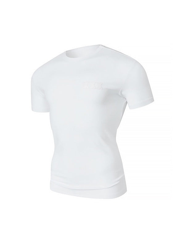 Mens Activewear Fitness 95% cotton 5% spandex Tshirt 9047 print logo 13