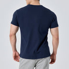 Mens Activewear Fitness 95% cotton 5% spandex Tshirt 9047 print logo 24
