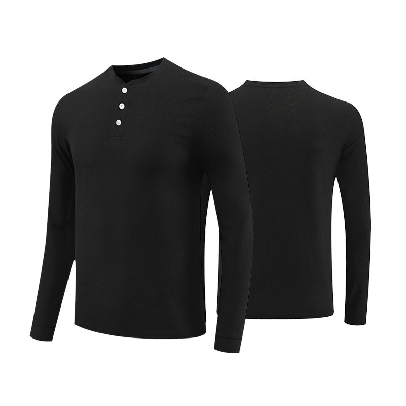 Mens Sports Workout 100%Polyester  Long Sleeve Shirt 9155 print logo 6