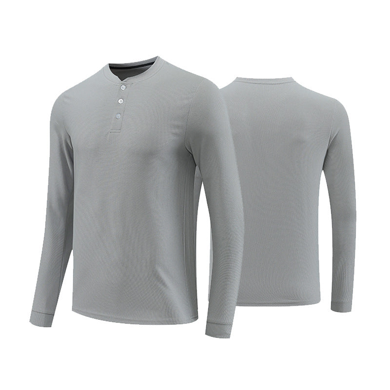 Mens Sports Workout 100%Polyester  Long Sleeve Shirt 9155 print logo 12