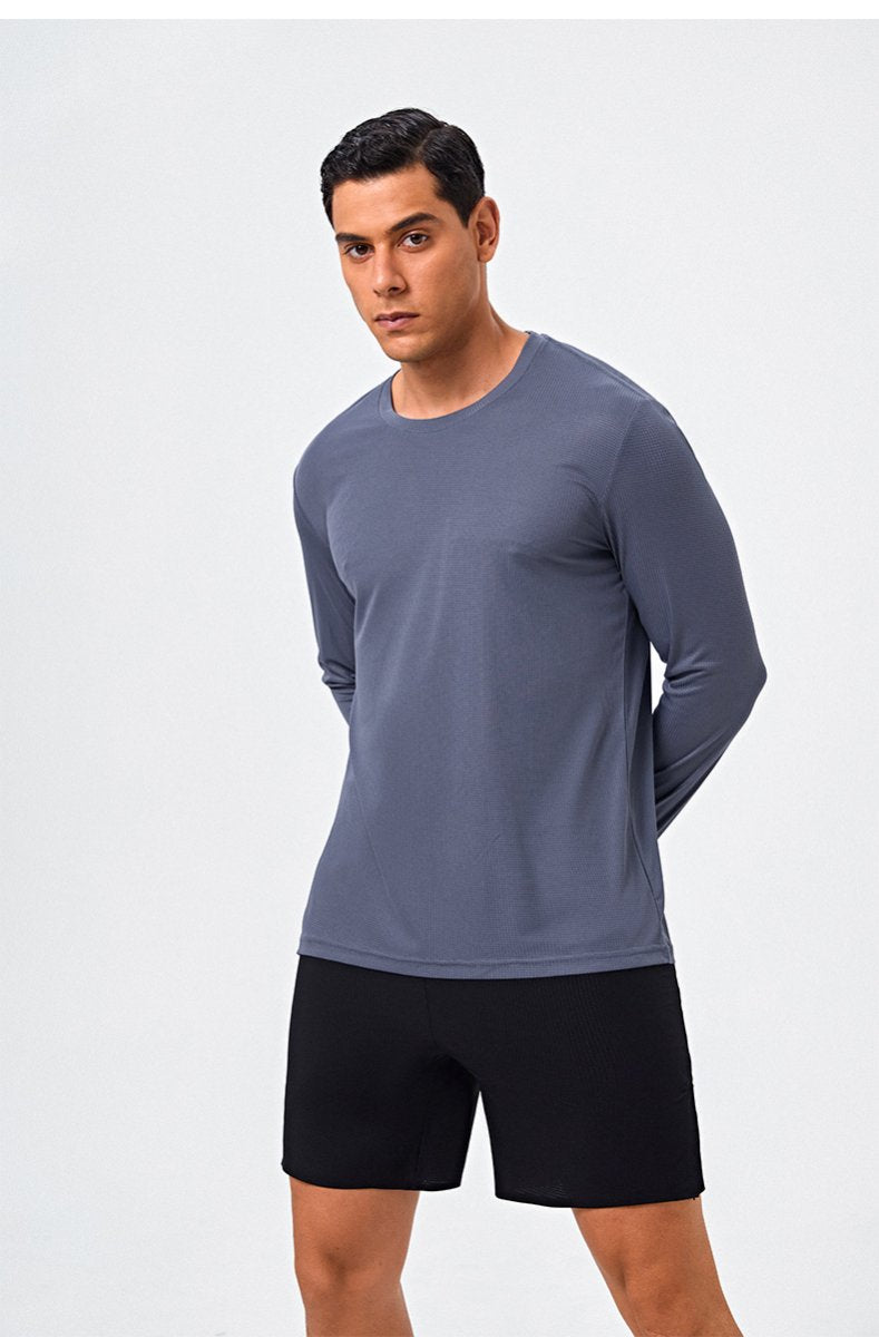 Custom 80GSM 100%polyester Lightweight Men's running shirts 922813986692 print logo 13