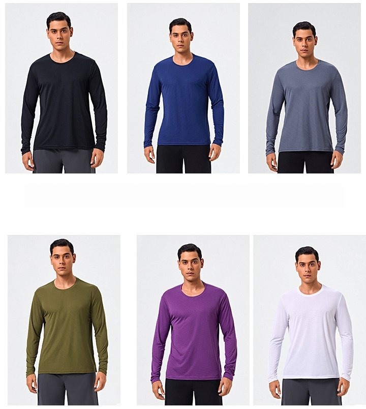 Custom 80GSM 100%polyester Lightweight Men's running shirts 922813986692 print logo 17