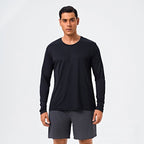 Custom 80GSM 100%polyester Lightweight Men's running shirts 922813986692 print logo 2