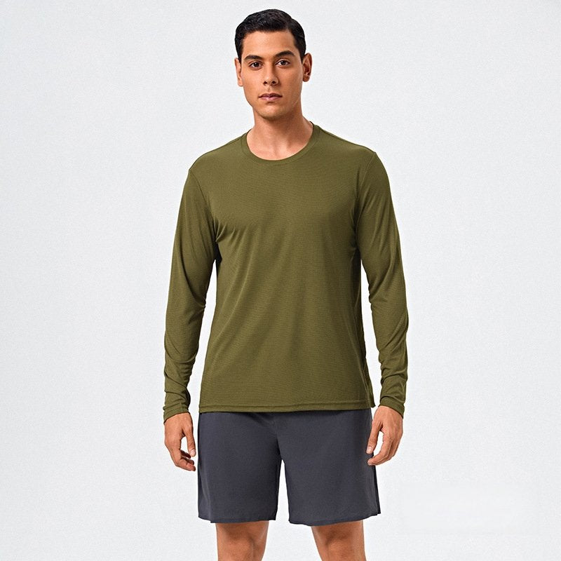 Custom 80GSM 100%polyester Lightweight Men's running shirts 922813986692 print logo 10