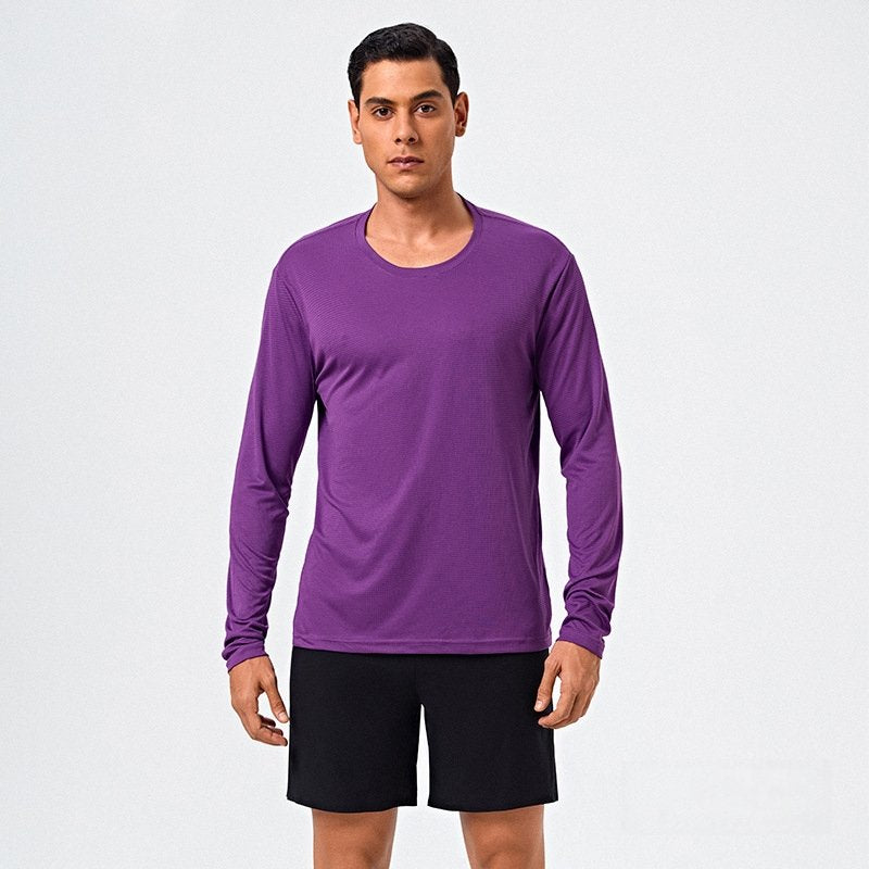 Custom 80GSM 100%polyester Lightweight Men's running shirts 922813986692 print logo 3