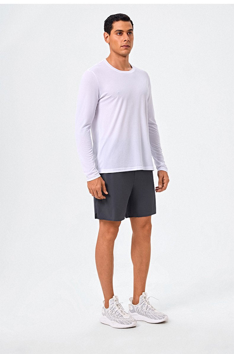 Custom 80GSM 100%polyester Lightweight Men's running shirts 922813986692 print logo 11