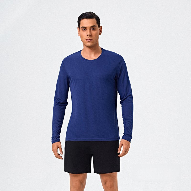 Custom 80GSM 100%polyester Lightweight Men's running shirts 922813986692 print logo 7