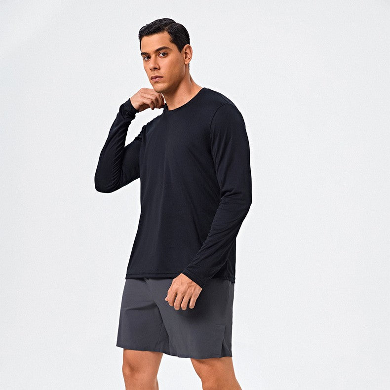 Custom 80GSM 100%polyester Lightweight Men's running shirts 922813986692 print logo 4