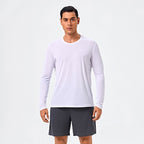 Custom 80GSM 100%polyester Lightweight Men's running shirts 922813986692 print logo 8
