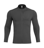 Mens Sportswear Fitness 79%Polyester   21%Spandex Jacket 9897 print logo 21
