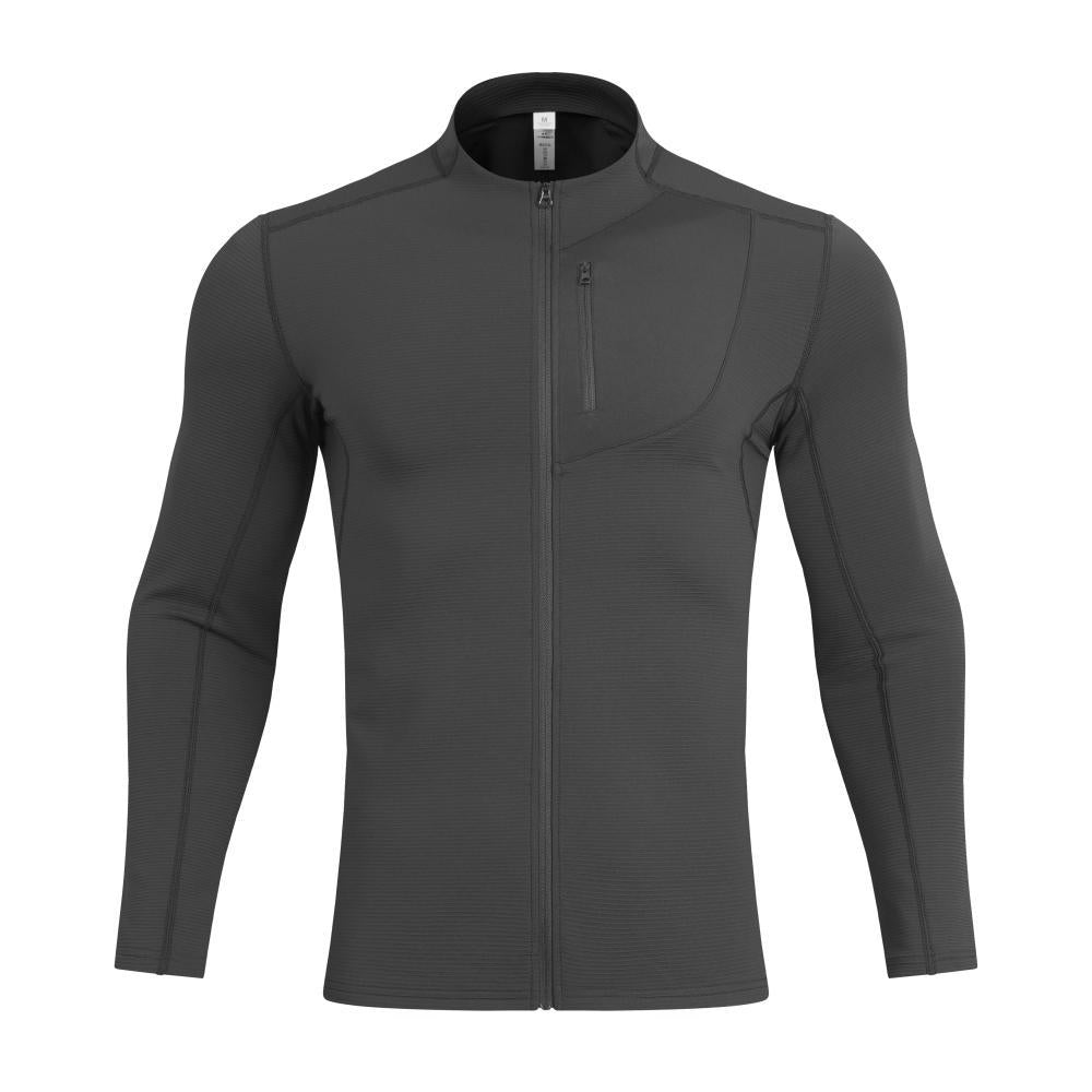 Mens Sportswear Fitness 79%Polyester   21%Spandex Jacket 9897 print logo 22