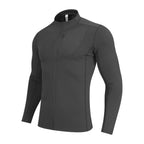 Mens Sportswear Fitness 79%Polyester   21%Spandex Jacket 9897 print logo 23