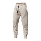 Mens Gym Fitness 70% cotton 30% polyester Pants A-224-fleece print logo 33
