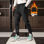 Mens Gym Fitness 70% cotton 30% polyester Pants A-224-fleece print logo 24