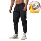 Mens Gym Fitness 70% cotton 30% polyester Pants A-224-fleece print logo 32