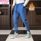 Mens Gym Fitness 70% cotton 30% polyester Pants A-224-fleece print logo 20
