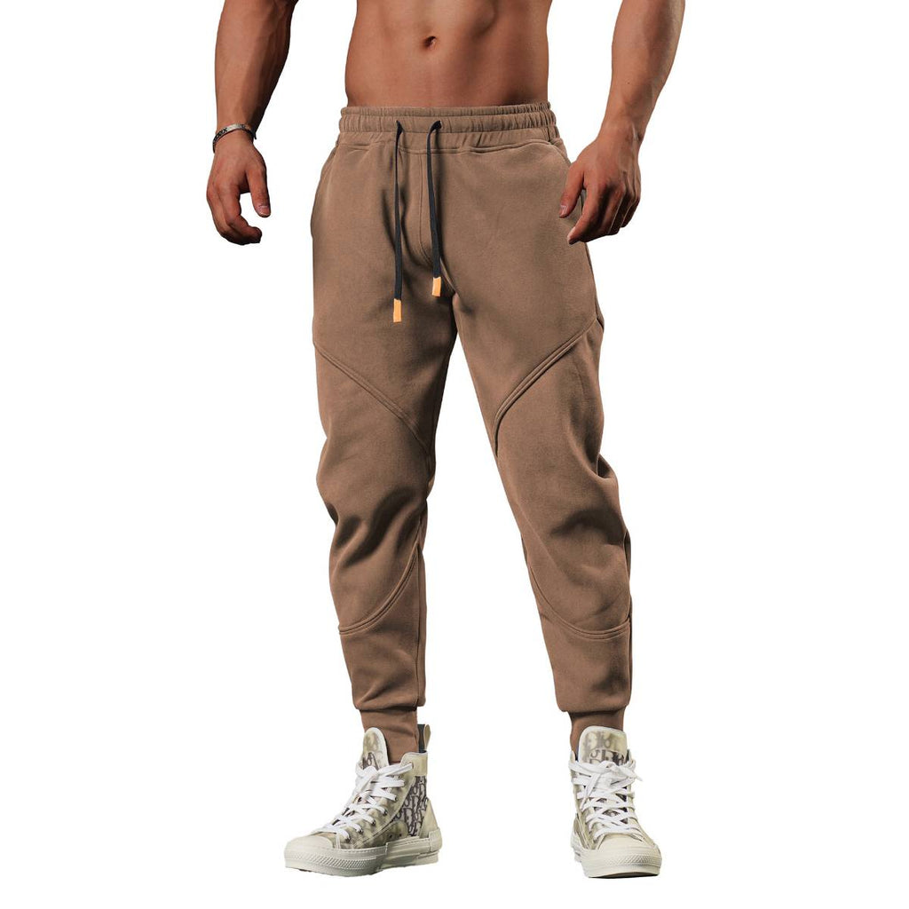 Mens Sports Fitness 70% cotton 30% polyester Pants A-224 print logo 21
