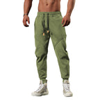 Mens Sports Fitness 70% cotton 30% polyester Pants A-224 print logo 20