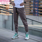 Mens Gym Workout 80% cotton 20% polyester Pants A-250-thin print logo 13