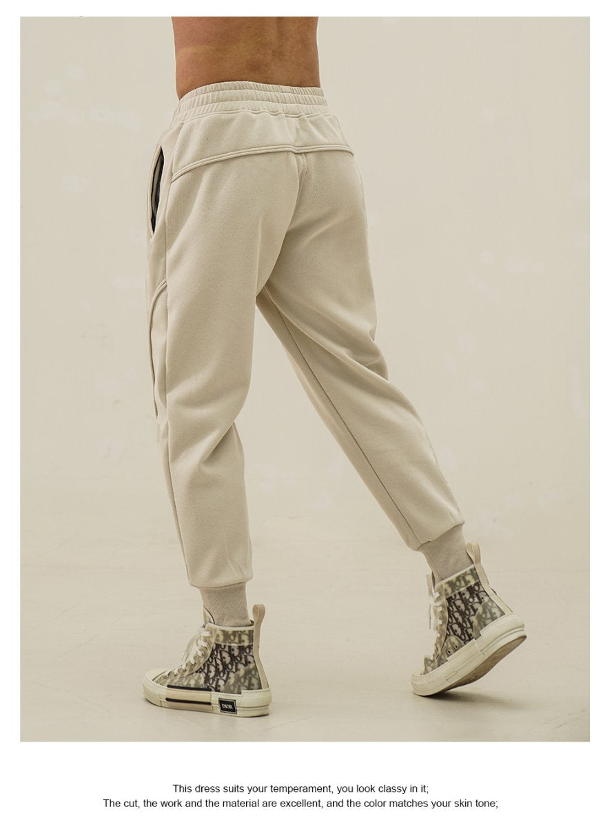 Mens Casual Sportswear 70% cotton 30% polyester Pants A-250 print logo 53