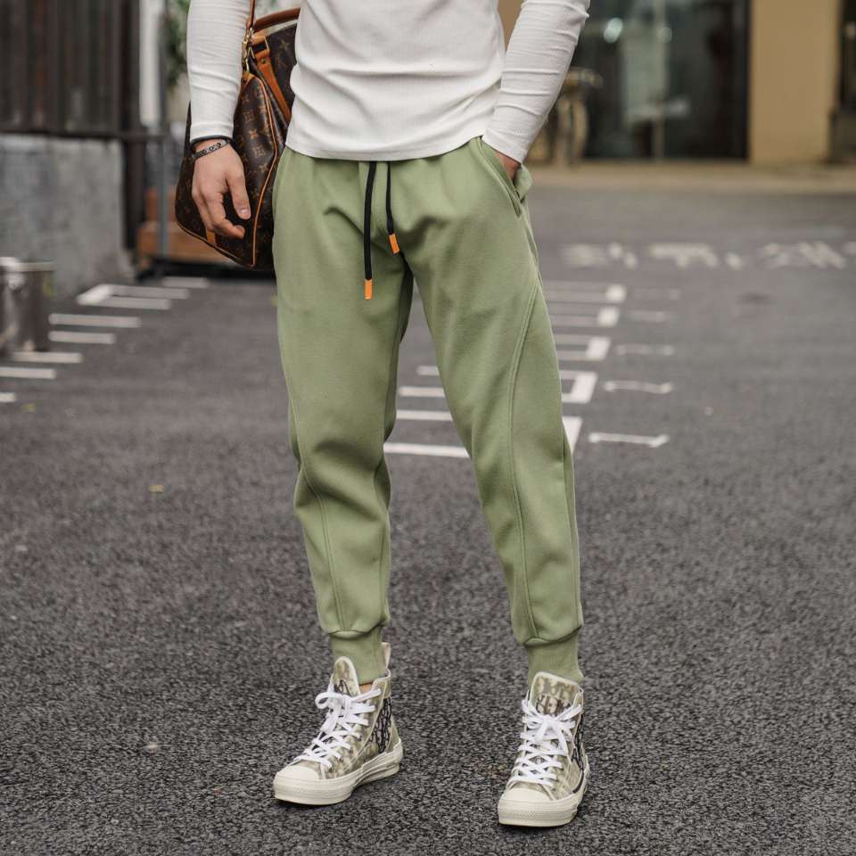 Mens Casual Sportswear 70% cotton 30% polyester Pants A-250 print logo 69