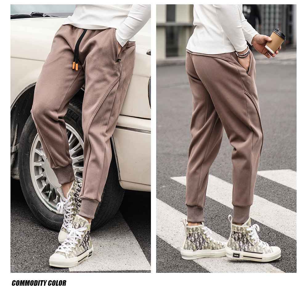 Mens Casual Sportswear 70% cotton 30% polyester Pants A-250 print logo 58