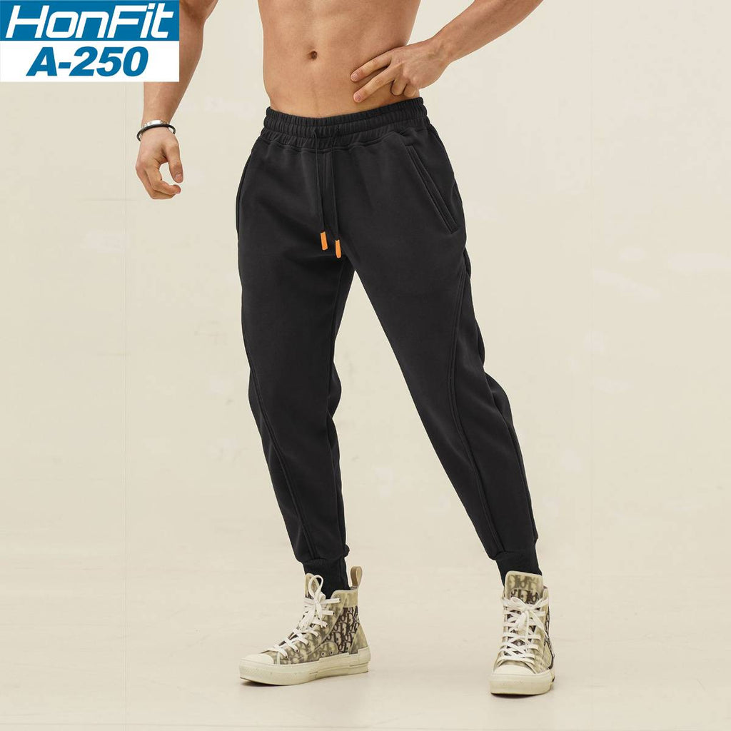 Mens Casual Sportswear 70% cotton 30% polyester Pants A-250 print logo 11