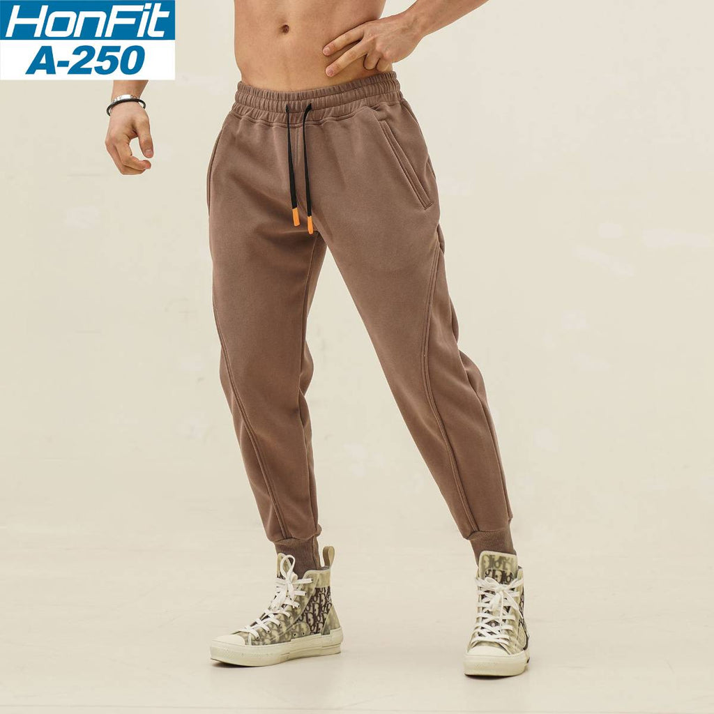 Mens Casual Sportswear 70% cotton 30% polyester Pants A-250 print logo 8