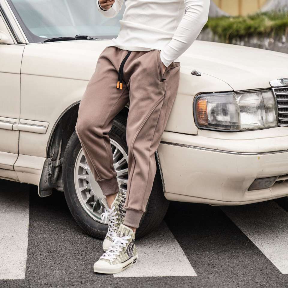 Mens Casual Sportswear 70% cotton 30% polyester Pants A-250 print logo 68