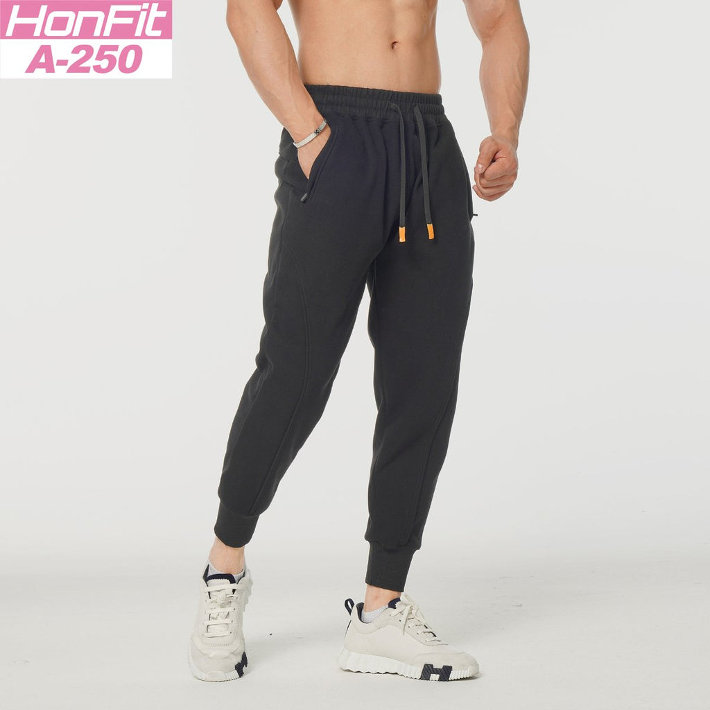 Mens Casual Sportswear 70% cotton 30% polyester Pants A-250 print logo 4