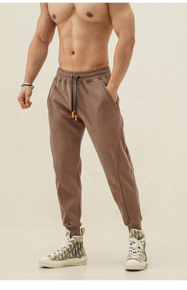 Mens Casual Sportswear 70% cotton 30% polyester Pants A-250 print logo 56