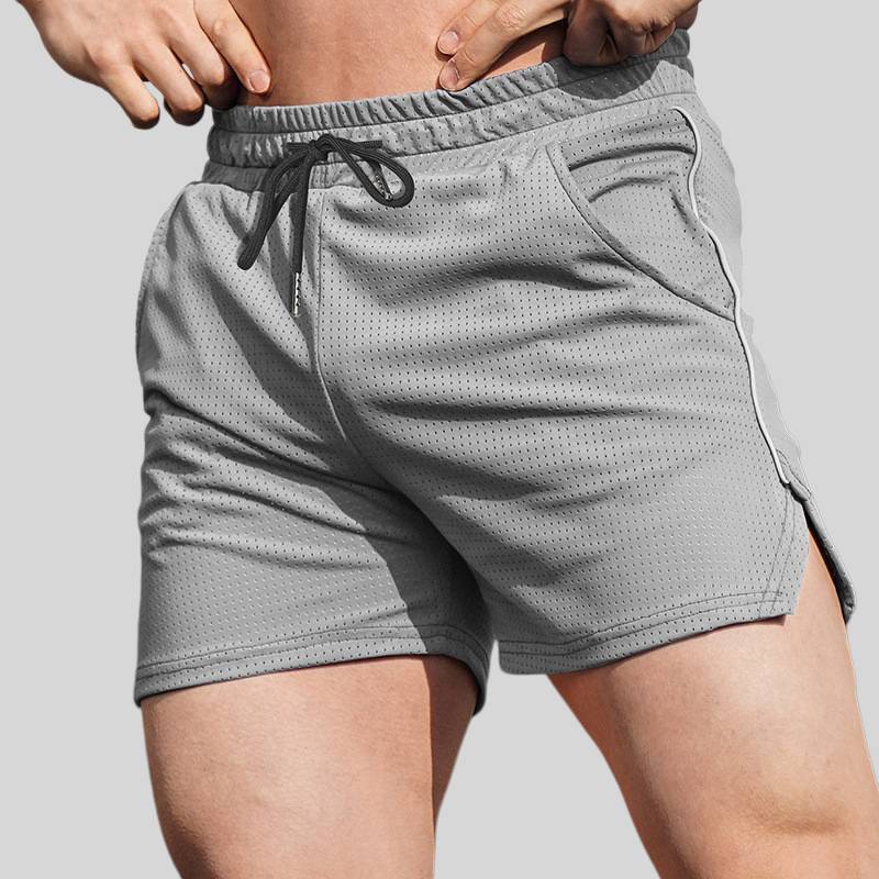 Mens Running Mesh 100% polyester Shorts A-274 print logo 1