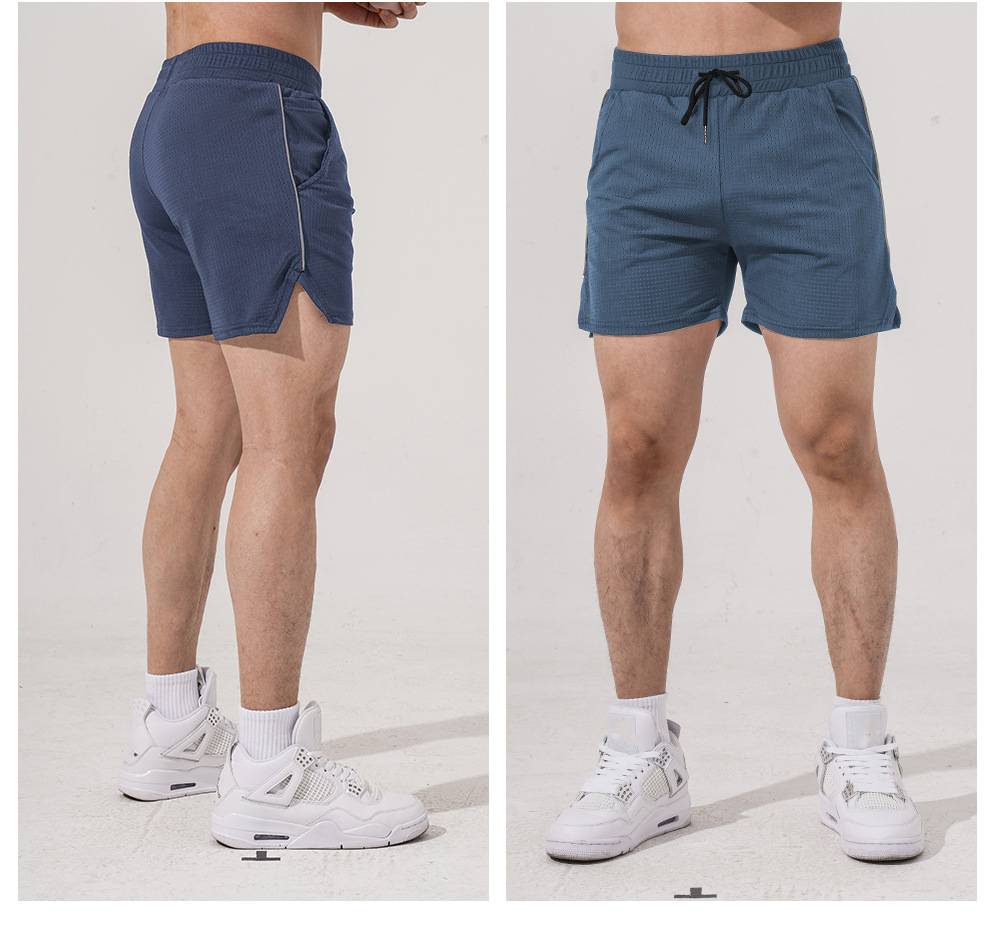 Mens Running Mesh 100% polyester Shorts A-274 print logo 26