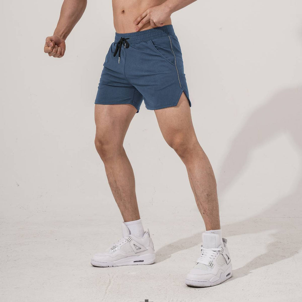 Mens Running Mesh 100% polyester Shorts A-274 print logo 18