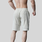 Mens Fitness Workout 80% Cotton 20% Polyester Shorts A-279 print logo 2