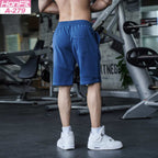 Mens Fitness Workout 80% Cotton 20% Polyester Shorts A-279 print logo 14