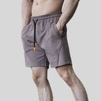 Mens Sports Basketball 80% Cotton 20% Polyester Shorts A-283 print logo 1