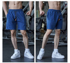 Mens Sports Basketball 80% Cotton 20% Polyester Shorts A-283 print logo 27