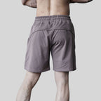 Mens Sports Basketball 80% Cotton 20% Polyester Shorts A-283 print logo 2