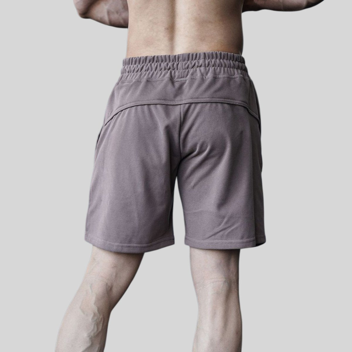 Mens Sports Basketball 80% Cotton 20% Polyester Shorts A-283 print logo 2