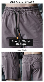 Mens Sports Basketball 80% Cotton 20% Polyester Shorts A-283 print logo 23