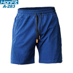 Mens Sports Basketball 80% Cotton 20% Polyester Shorts A-283 print logo 3