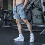 Mens Sports Basketball 80% Cotton 20% Polyester Shorts A-283 print logo 41